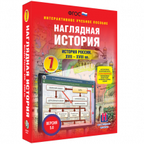 Наглядная история. История России XVII - XVIII веков. 7 класс - «globural.ru» - Тюмень