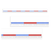 Нумирошка. Числовая прямая 0-100 по методике Нумикон - «globural.ru» - Тюмень