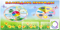 Стенд "Календарь природы" (вариант 2) - «globural.ru» - Тюмень