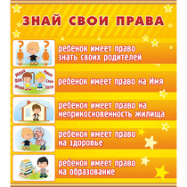 Стенд "Знай свои права" - «globural.ru» - Тюмень