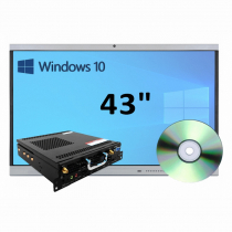 Интерактивная панель 43" (встроенный ПК, Win10) - «globural.ru» - Тюмень