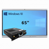 Интерактивная панель 65" (встроенный ПК Win10, Intel i5) - «globural.ru» - Тюмень