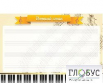 Стенд "Нотный стан" - «globural.ru» - Тюмень