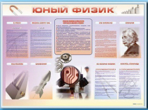 Стенд-уголок "Юный физик" - «globural.ru» - Тюмень