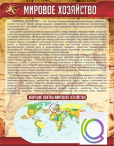 Стенд "Мировое хозяйство" - «globural.ru» - Тюмень