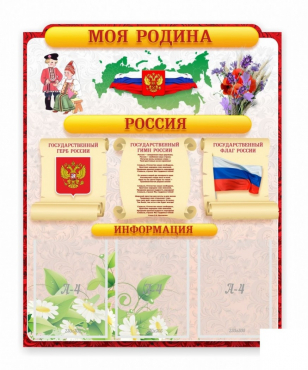 Стенд "Наша родина Россия" - «globural.ru» - Тюмень