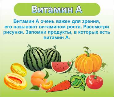 Стенд "Витамин А" - «globural.ru» - Тюмень