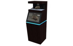 Голографическая 3D пирамида с сенсорным монитором "Классик" - «globural.ru» - Тюмень