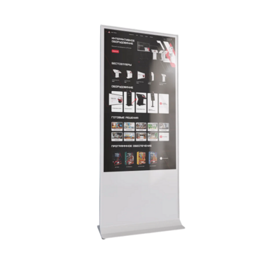 Интерактивный сенсорный киоск Nova 65" - «globural.ru» - Тюмень